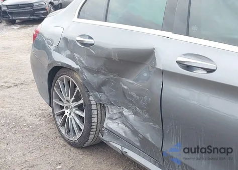 2017 Mercedes-Benz C 300 Sport from USA, damaged, VIN 55SWF4JB0HU222906